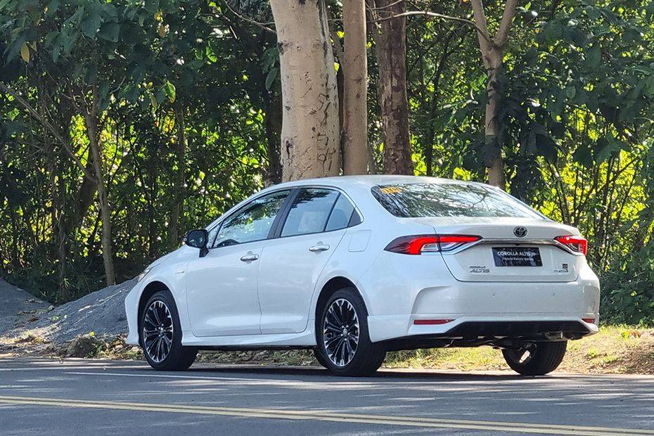 Toyota Corolla Altis rear medium view Toyota Corolla Altis rear medium view