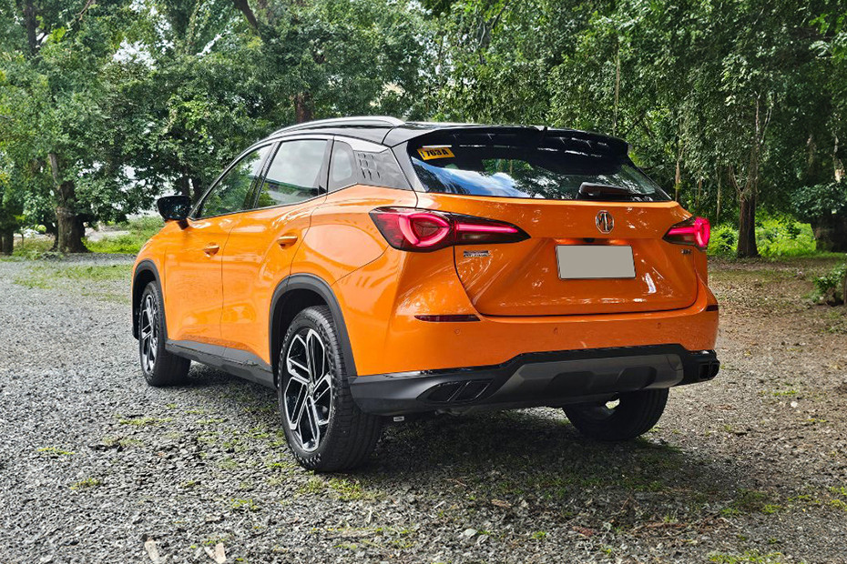 MG One Rear Angle View MG One rear angle view