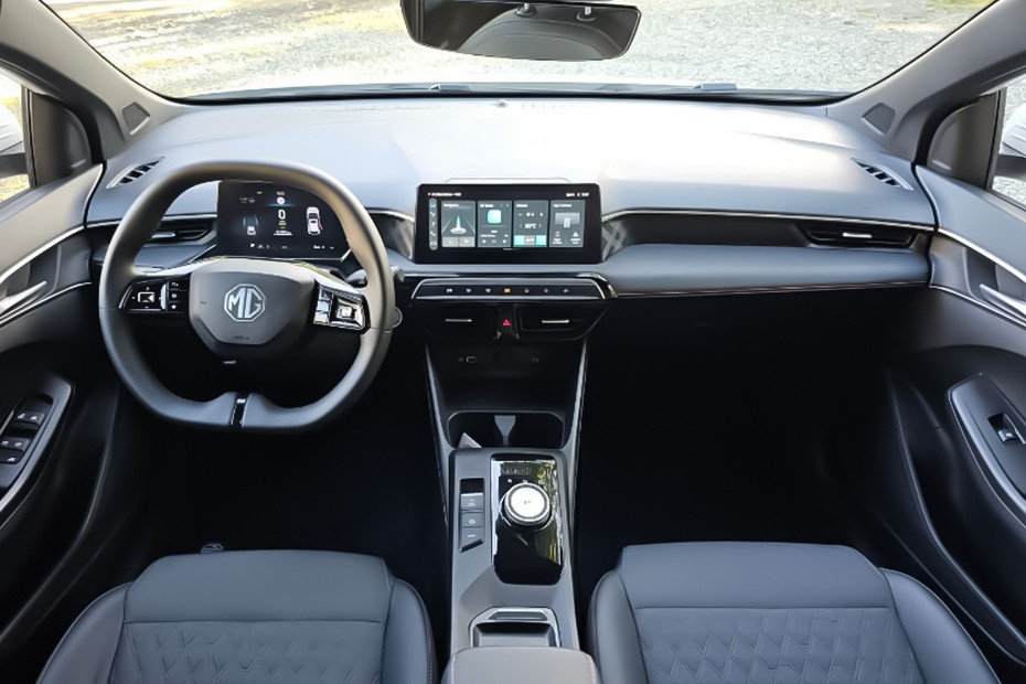 MG 3 dashboard view MG 3 dashboard view