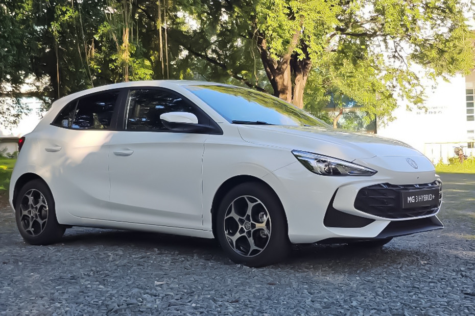MG 3 front angle high view MG 3 front angle high view