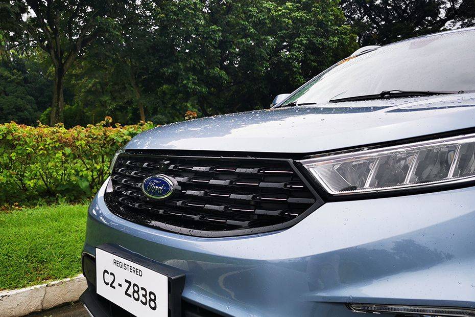 Ford Territory grille view Ford Territory grille view
