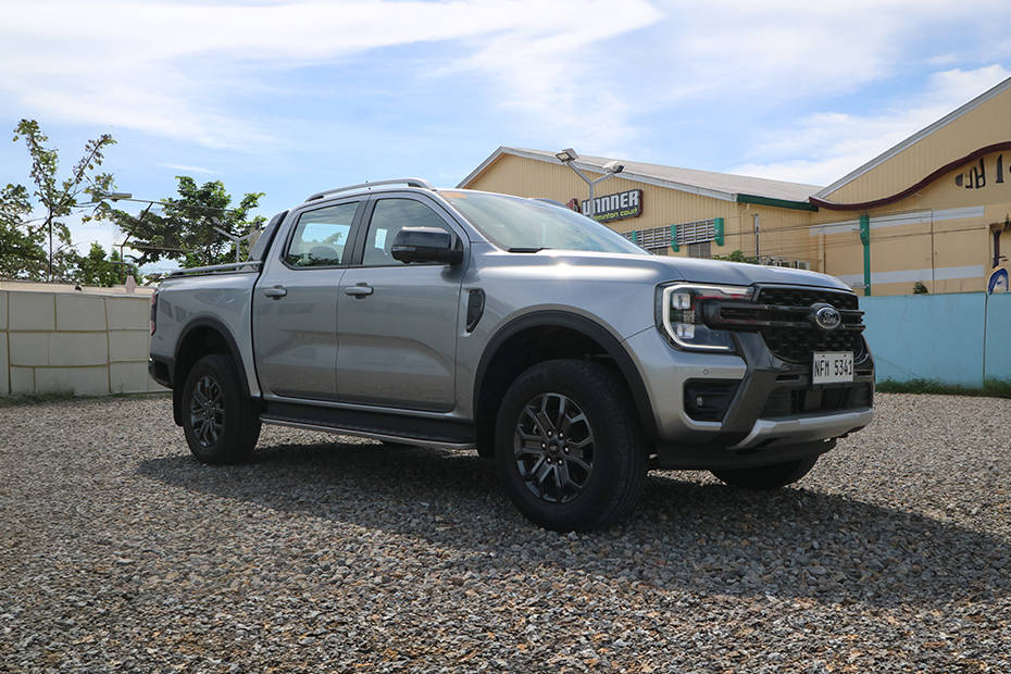 Ford Ranger front angle high view Ford Ranger front angle high view
