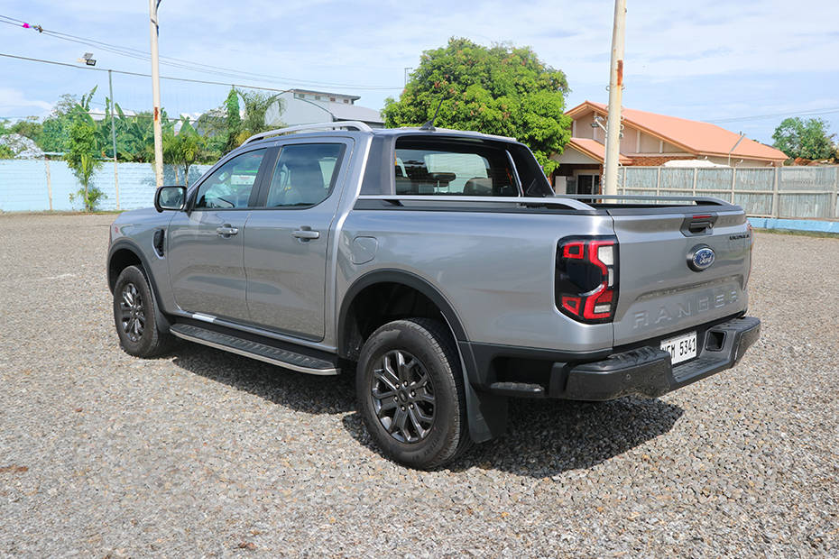 Ford Ranger rear cross side view Ford Ranger rear cross side view