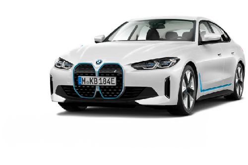 White BMW i4 White