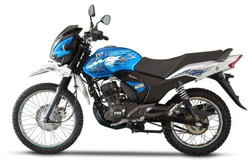 tvs max 125 semi trail