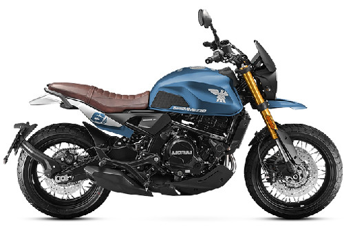 Blue Moto Morini Seiemmezzo Blue