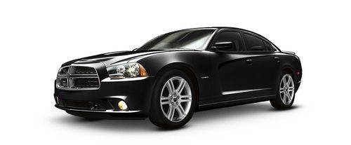 black charger car