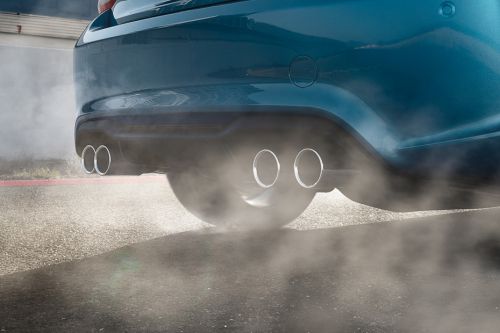 Exhaust Pipe of BMW M2 Coupe Competition