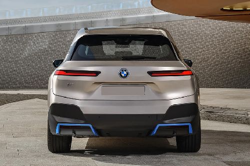 Full Rear View of BMW iX
