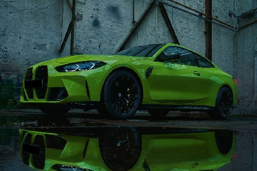 M4 Coupe Competition Front deep low Angle View