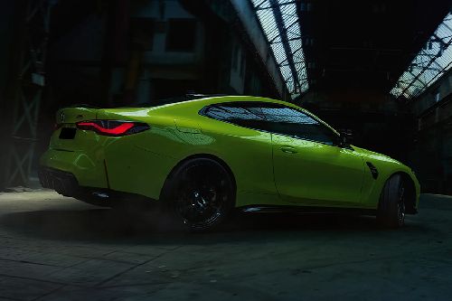 M4 Coupe Competition Rear Medium Side View