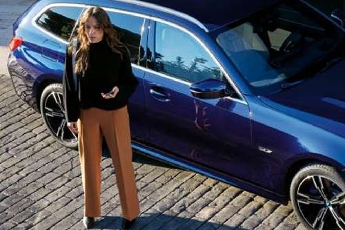 BMW 3 Series Touring Drivers Side Mirror Front Angle