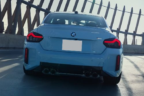 Full Rear View of BMW M2 Coupe