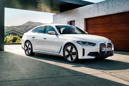 Front Angle Low View BMW i4 Front angle low view