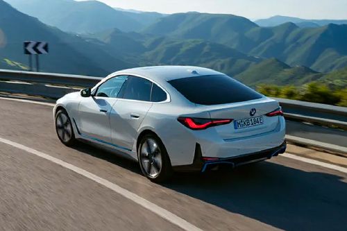 Rear Cross Side View Rear Cross Side View of BMW i4