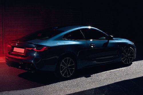 4 Series Coupe Rear Medium Side View