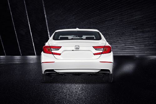 Full Rear View of Honda Accord