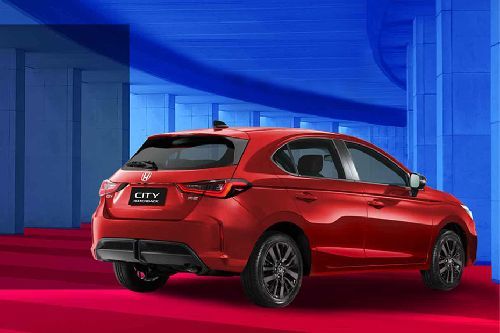 City Hatchback (2021-2023) Rear angle view