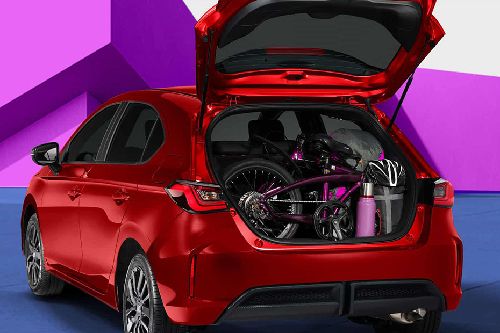 Trunk Open Closer View of City Hatchback (2021-2023)