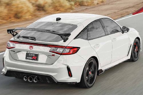 Civic Type-R Rear angle view