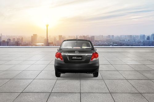 Full Rear View of Honda Brio Amaze