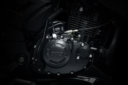 TVS Apache Xventure 180 Engine View