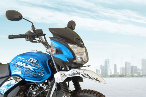 TVS Max Semi Trail Head Light View