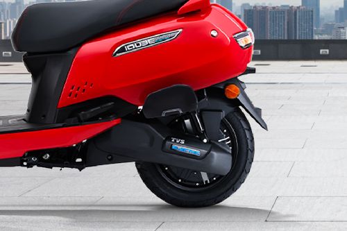 TVS iQube Exhaust View