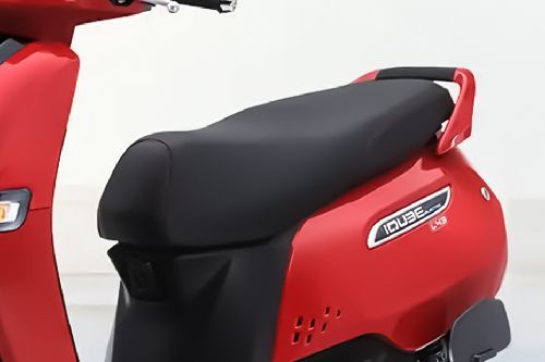 TVS iQube Rider Seat View