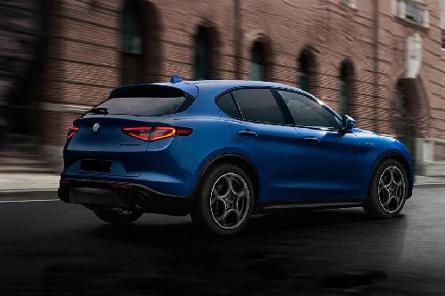 Rear Angle View Stelvio Rear angle view