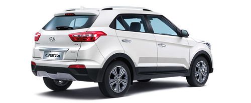 Creta (2017-2020) Rear angle view
