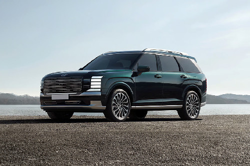 Hyundai Palisade Front angle low view