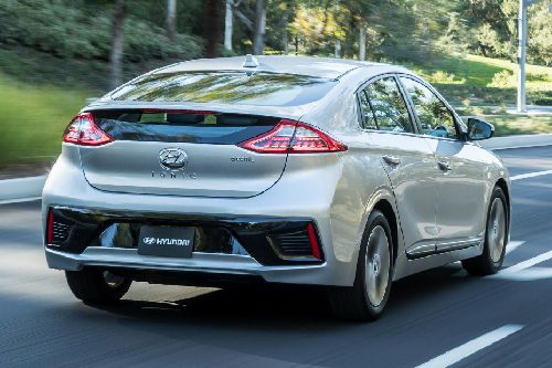 Ioniq EV Rear angle view