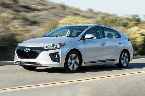Ioniq EV Tilted Front View