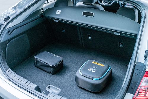 Trunk Open Closer View of Ioniq EV