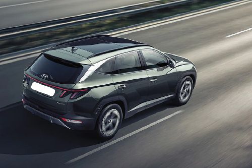 Tucson Rear Low Angle View