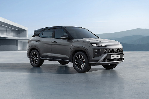 Hyundai Creta Front angle low view