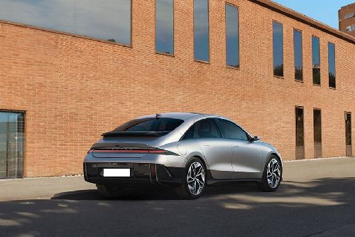 Rear Medium View of Hyundai Ioniq 6