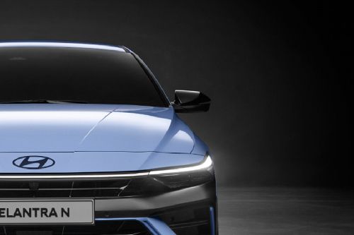 Hyundai Elantra N Drivers Side Mirror Front Angle