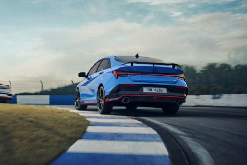 Elantra N Rear Low Angle View