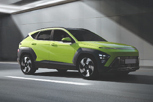 Hyundai Kona Front Cross Side View