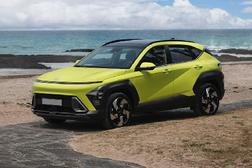 Hyundai Kona Front Side View