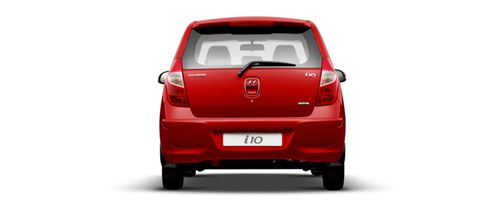 Full Rear View of Hyundai i10