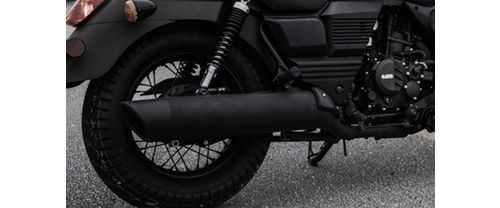 UM Renegade Commando 300 Exhaust View