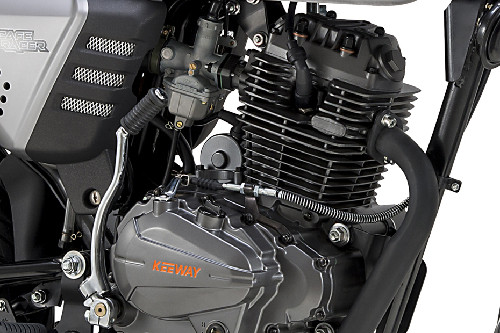 Engine View Keeway Cafe Racer 152 Engine View
