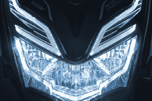 Head Light View Keeway Icon 110 Head Light View
