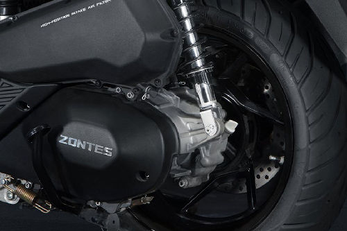 Bristol Zontes 150X Engine View