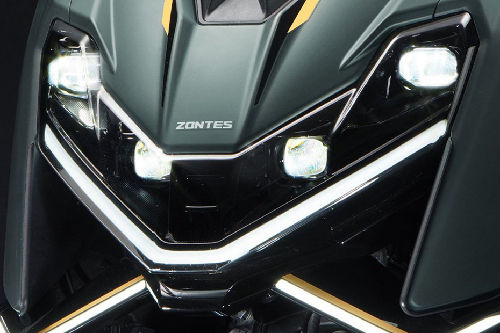 Bristol Zontes 150X Head Light View