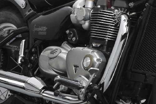 Triumph Bonneville Speedmaster Engine View