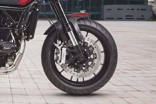 Benelli Leoncino Front Tyre View